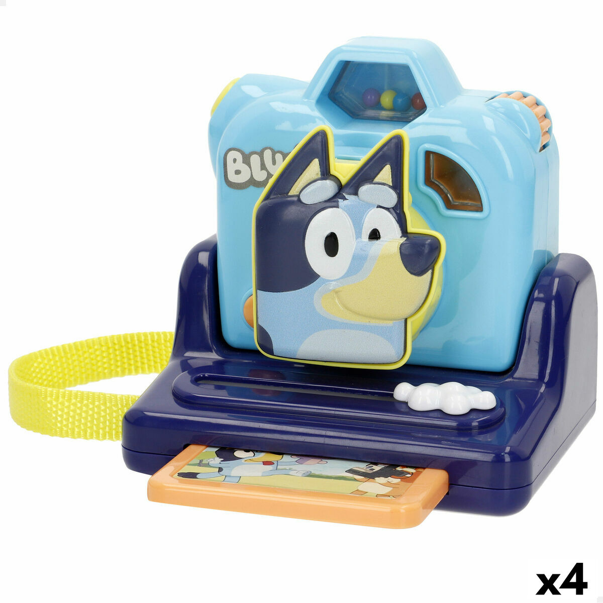 Macchina Fotografica Giocattolo Per Bambini Bluey Azzurro (4 Unità)