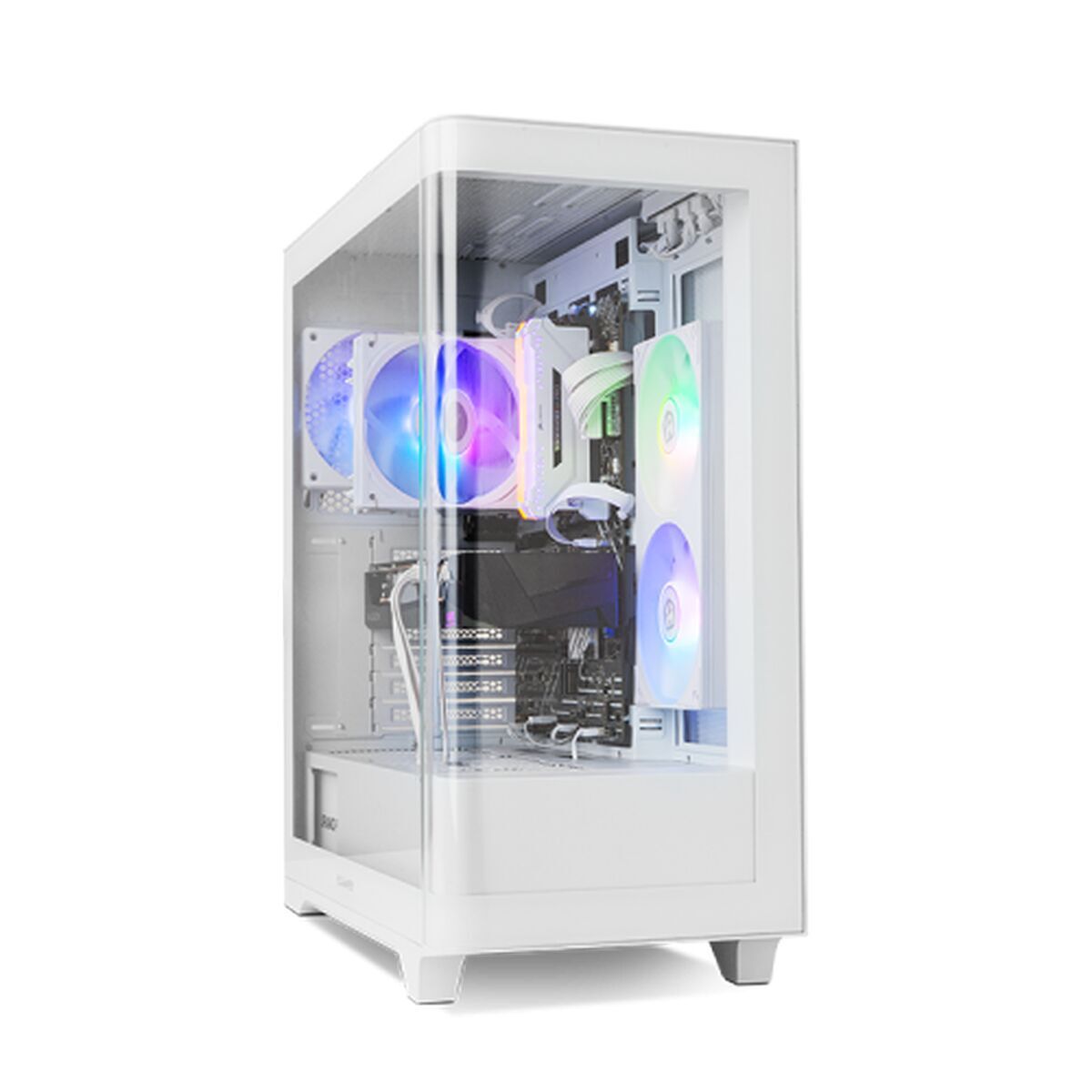 Case Computer Desktop Atx NoX-Xtreme Nxhummeretherwh Bianco Nero