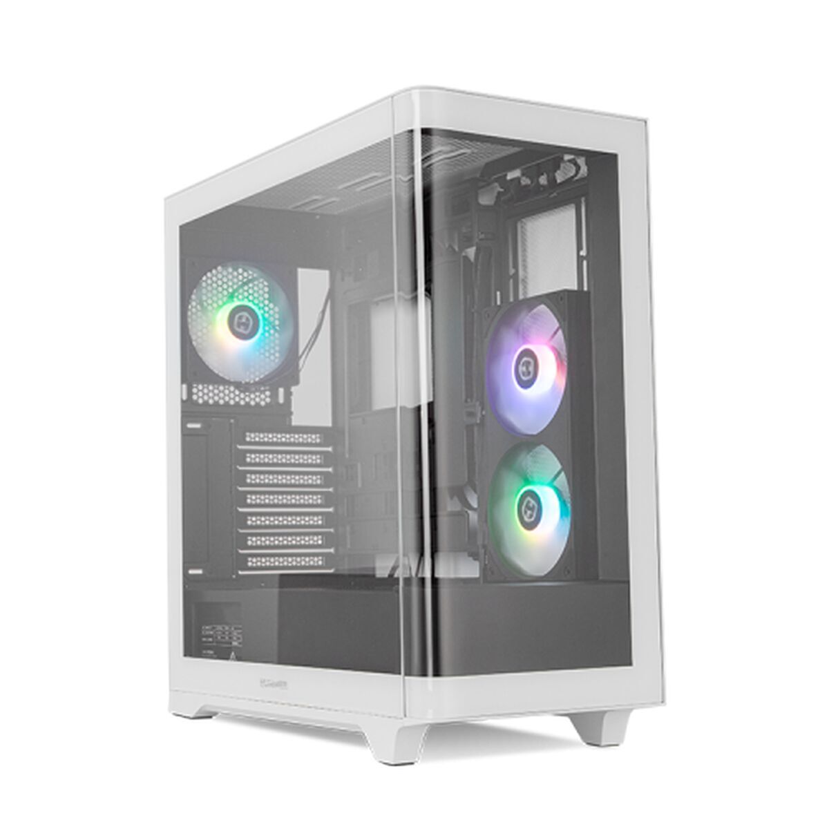 Case Computer Desktop Atx NoX-Xtreme Nxhummeretherbw Bianco