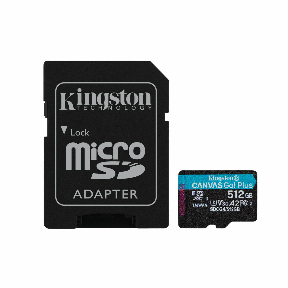Scheda Di Memoria Micro Sd Con Adattatore Kingston Sdcg4/512gb - Image 3