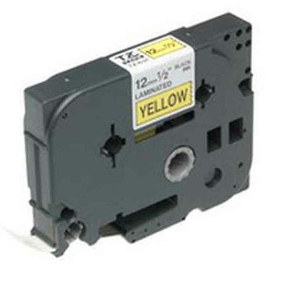 Nastro Laminato Per Etichettatrici Brother Tze631 8 M Azzurro Nero/giallo