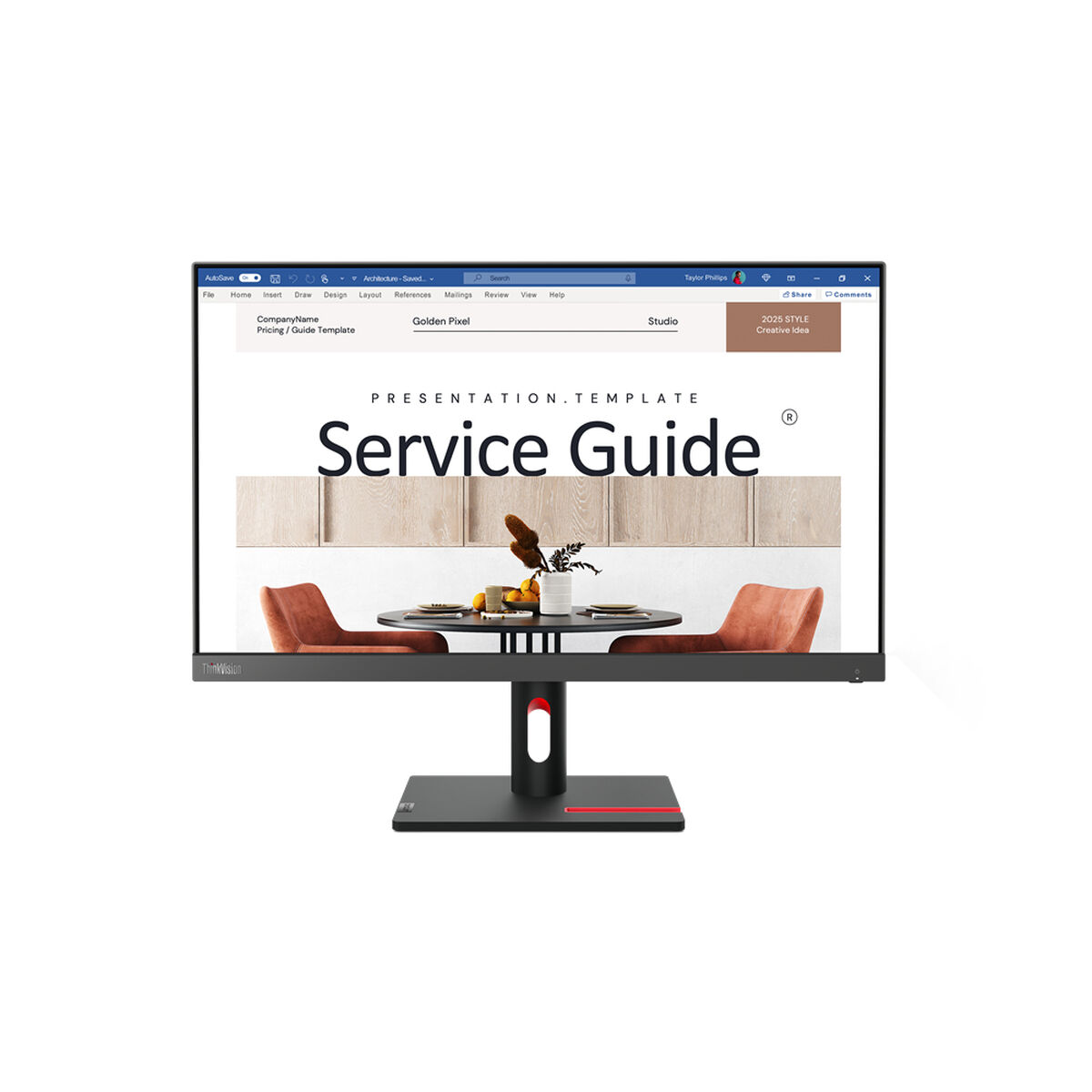 Monitor Lenovo Thinkvision S24I-30 Full Hd 23,8" 100 hz - Image 4