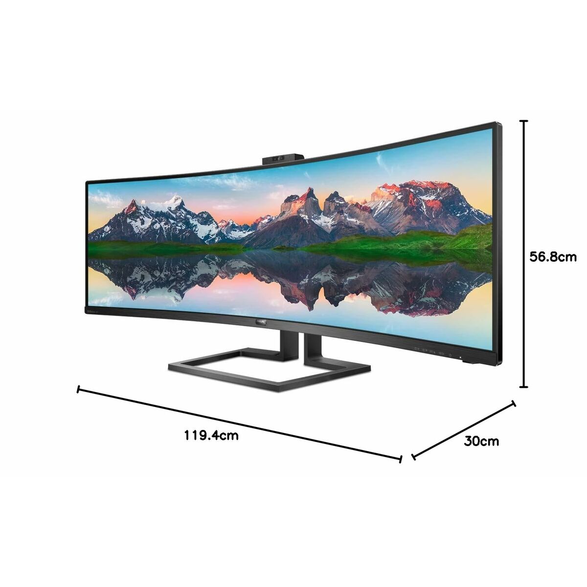 Monitor Philips 499p9h/00 49" Ultrawide Dual Quad Hd 60 hz - Image 3