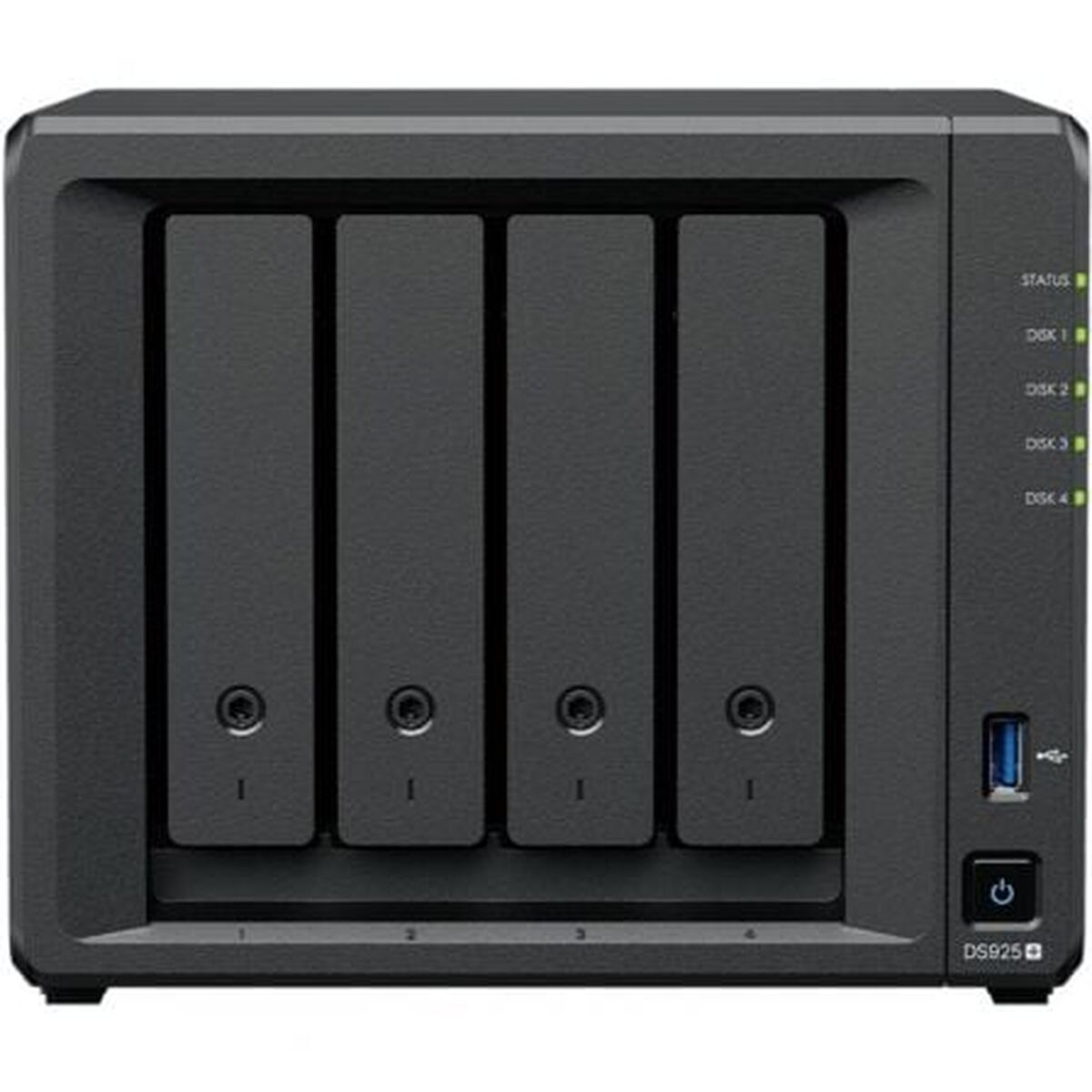 Memorizzazione In Rete Nas Synology Ds925+/8g Nero Intel Celeron