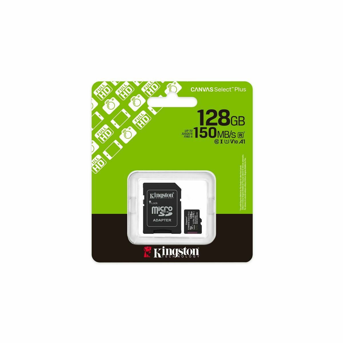 Scheda Di Memoria Micro Sd Con Adattatore Kingston Canvas Select Plus 128 gb - Image 3