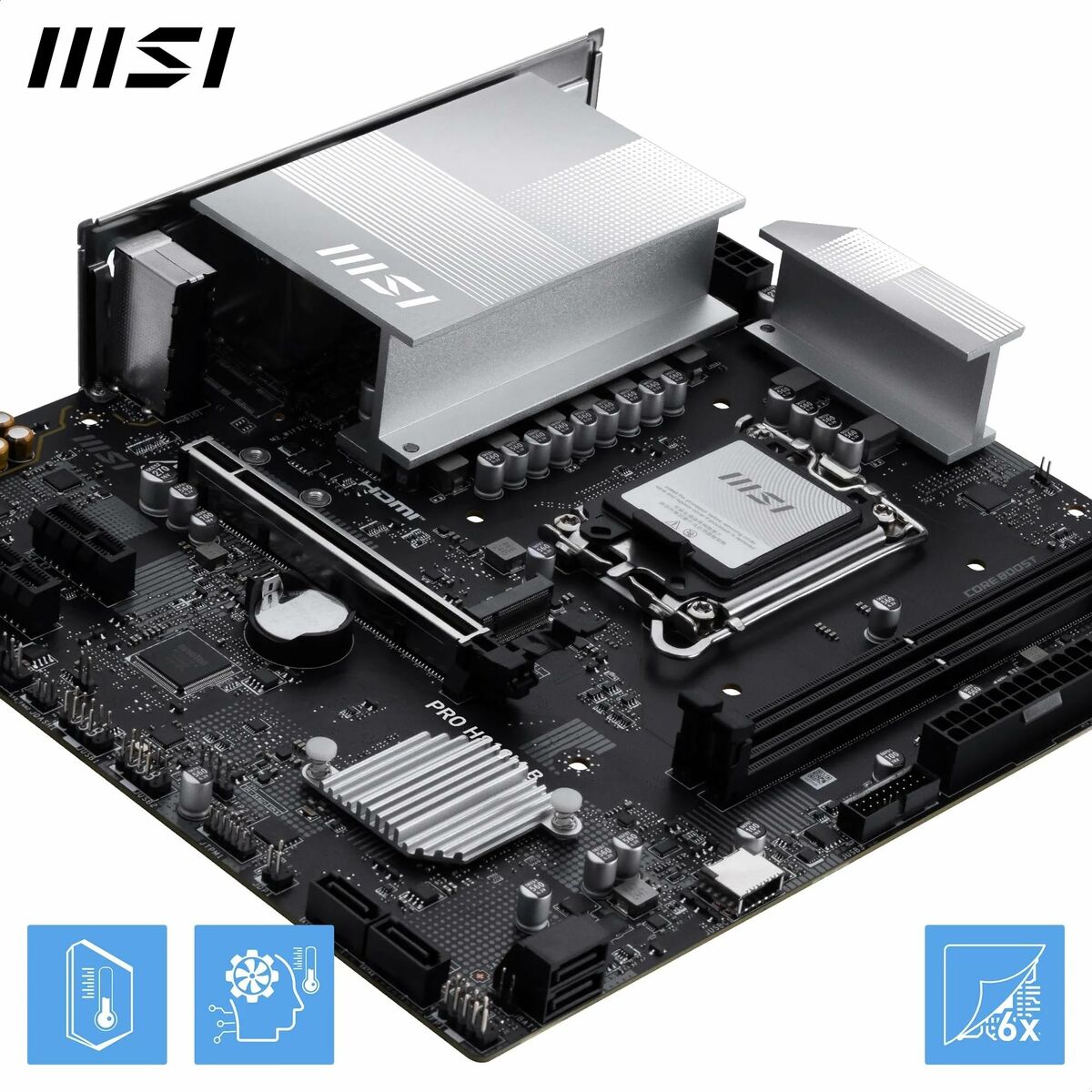 Scheda Madre Msi Pro H810M-B Lga 1851 - Image 4