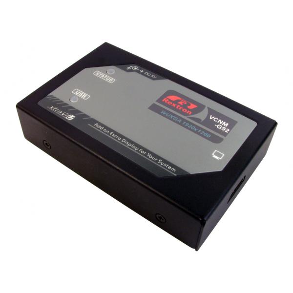 Cables Direct Usb2-Hdmilan Moltiplicatore Av Trasmettitore E Ricevitore Av Nero (hdmi Over Lan Extender) - Image 3