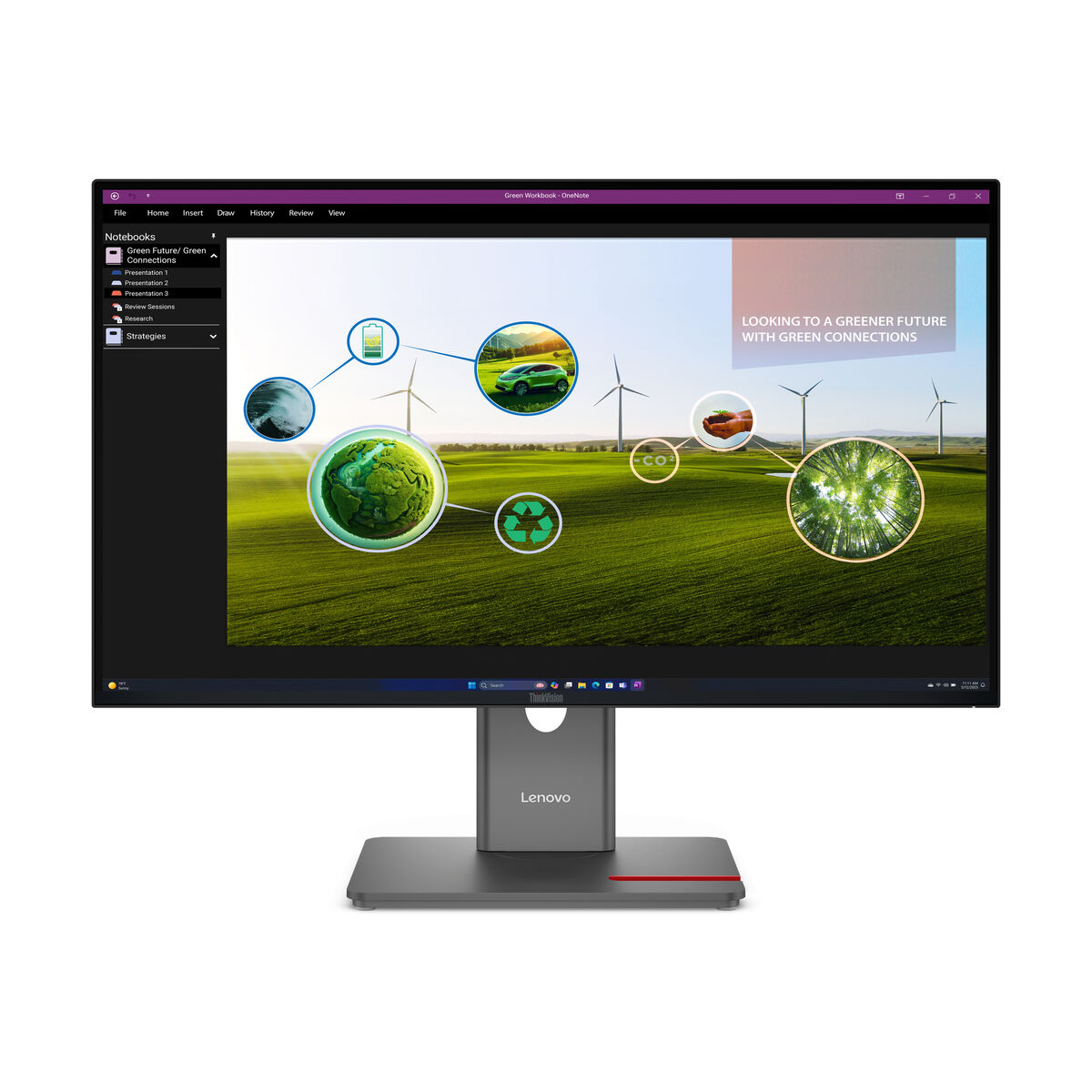 Monitor Gaming Lenovo 64a7gat6eu Quad Hd 27"