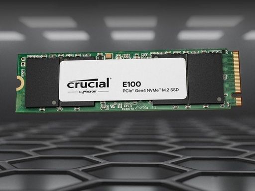 Crucial E100 480 Gb M.2 Pci Express 4.0 Nvme (crucial 480 Gb Ssd Crucial E100 Gen 4.0 Pcie X4 Nvme [ct480) - Image 4