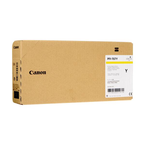 Canon Pfi 707 Y Gelb Tintenbehälter