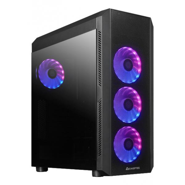 Chieftec Scorpion 4 Midi Tower Schwarz (gL-04B-UC-Op)