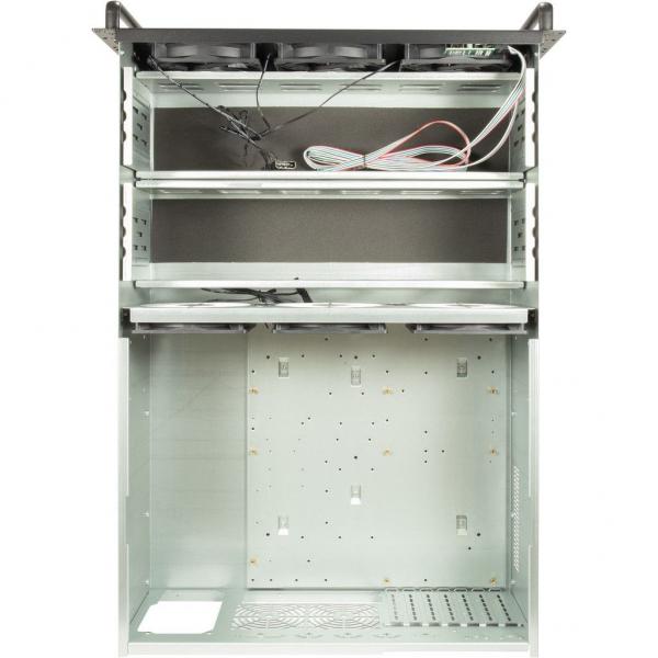 Intertech MininG-Rack 4f28 4he 6 X 120mm Lüfter 2x2.0 Usb Retail - Image 4