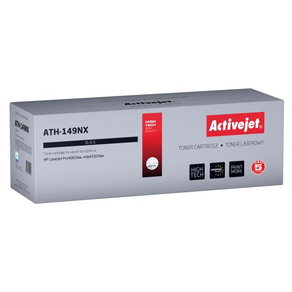 Activejet Toner AtH-149nx (ersatztoner Hp 149x W1490x§ Supreme§ 9500 Seiten§ Schwarz), 950