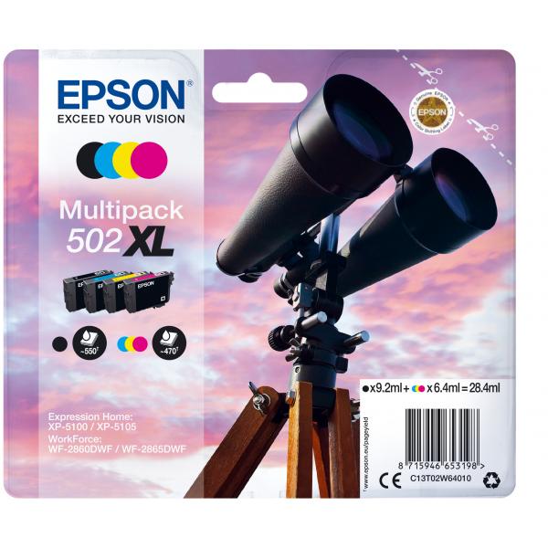 Epson Ink/502xl Binocular Cmyk Sec