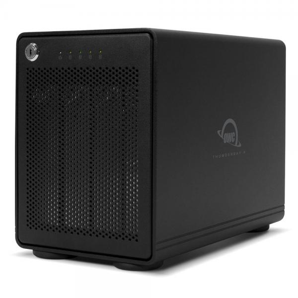 Owc Thunderbay 4 (schwarz, 4-Bay Thunderbolt 3 External Drive Enclosure)