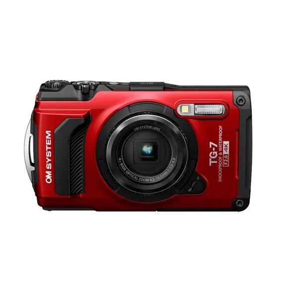 Olympus TG-7 Camera Red