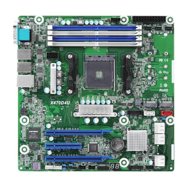 Asrock Mainboard X470d4u Sam4