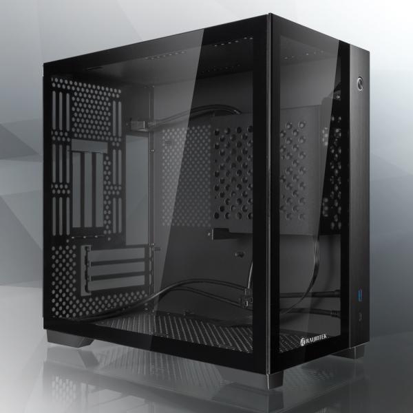 Raijintek Paean Mini - Mini Tower - Pc - Schwarz - MinI-Itx - Aluminium
