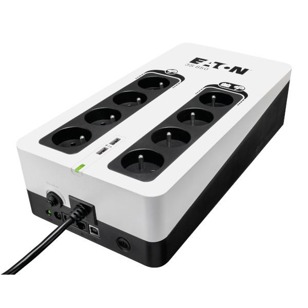 Eaton 3s850f Unterbrechungsfreie Stromversorgung (usv) Standby (offline) 0,85 Kva 510 W 8 AC-Ausgäng