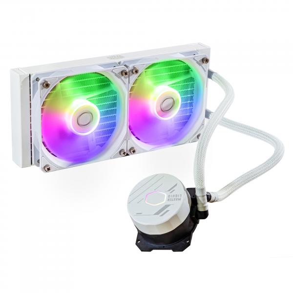 Coolermaster Masterliquid 240l Core Argb White 240mm (weiß)