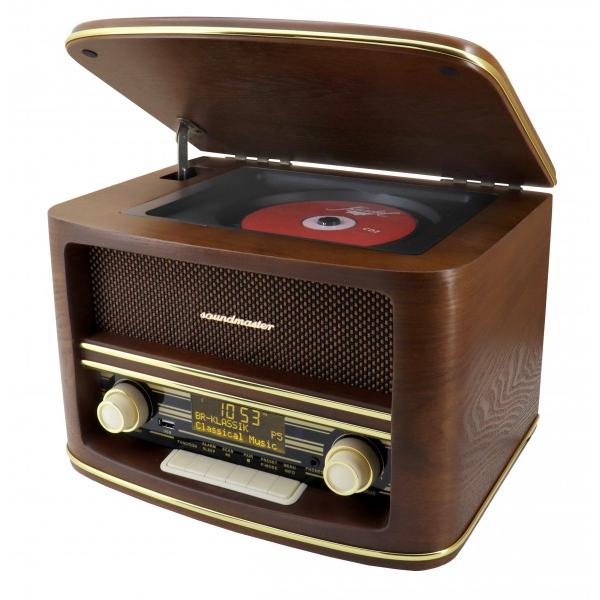 Soundmaster Nr961 Tischradio Dab+, Ukw Aux, Usb, Cd, Bluetooth® Inkl. Fernbedienung