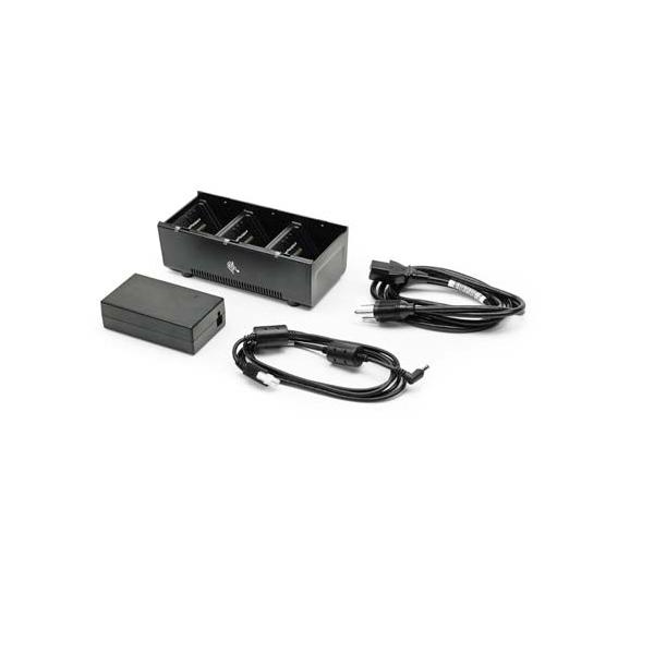 Zebra 3 Slot Batt Charger Eu Pwr Cor