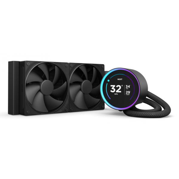 Nzxt Kraken Elite 240 Processore Raffreddatore Di Liquidi Tutto In Uno 12 Cm Nero 1 pz