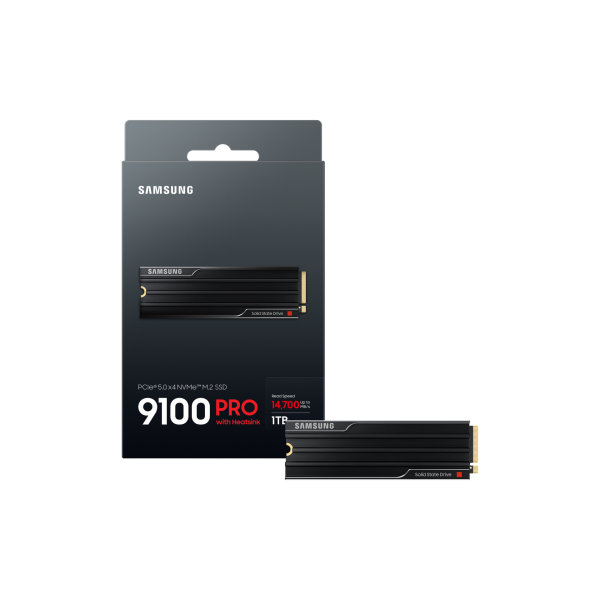 Samsung 9100 Pro Heatsink Pcie® 5.0 Nvme™ M.2 Ssd - 1 tb - Image 3