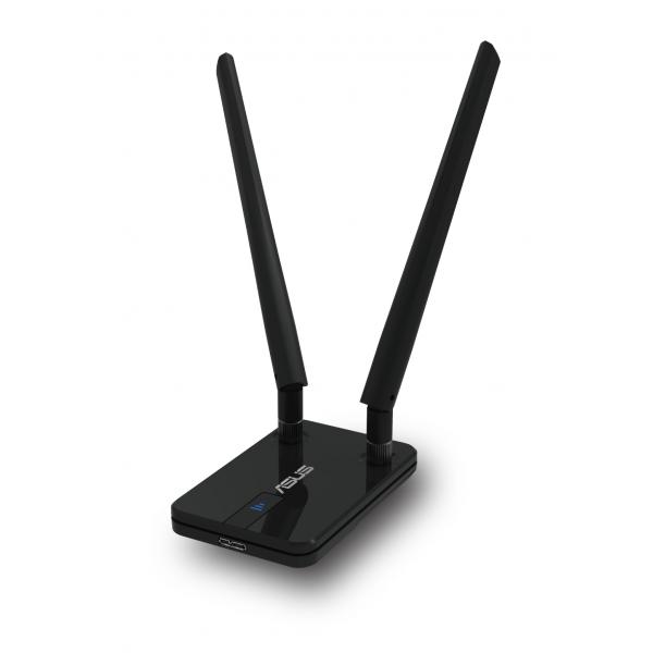 Asus UsB-Ac58 Router Wireless DuaL-Band (2.4 Ghz/5 Ghz) Nero