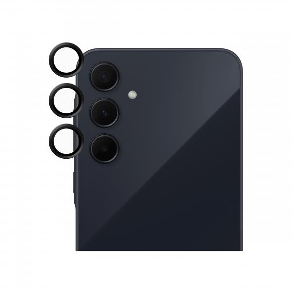 Panzerglass Safe. By Pg Camera Protector Samsung New A34 5g Black Pellicola Proteggischermo Trasparente 1 pz