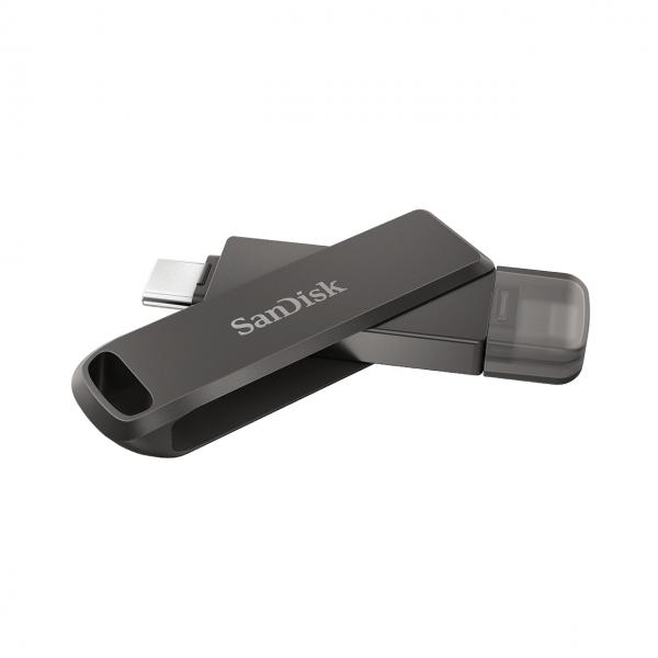 Sandisk Ixpand Unità Flash Usb 64 Gb Usb TypE-C / Lightning 3.2 Gen 1 (3.1 Gen 1) Nero