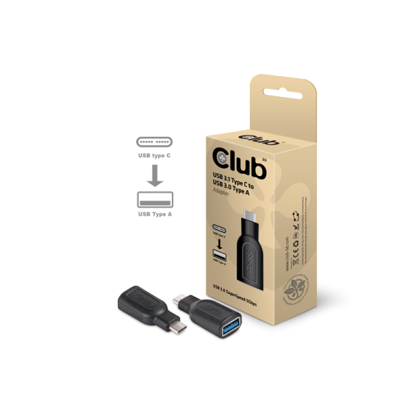 Club3d Usb 3.1 Type C To Usb 3.0 Adapter - Image 4