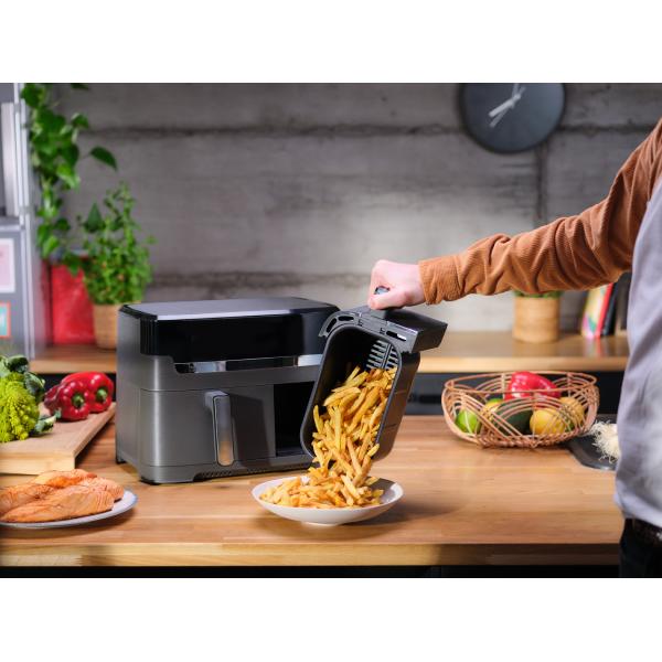 Tefal Doppelfritteuse Fry & Grill Ey905b Anthrazit - Image 4