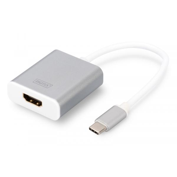 Digitus DA-70836 Cavo Di Interfaccia E Adattatore Hdmi Alluminio