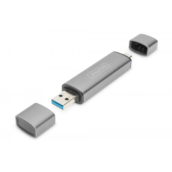 Digitus Dual Card Reader Hub UsB-C™ / Usb 3.0, Otg - Image 4