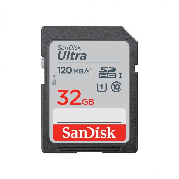 Sandisk Ultra Memoria Flash 32 Gb Sdhc Classe 10