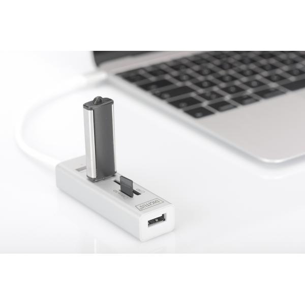 Digitus Hub A 3 Porte Usb TypE-C™ Otg + Lettore Di Carte - Image 3