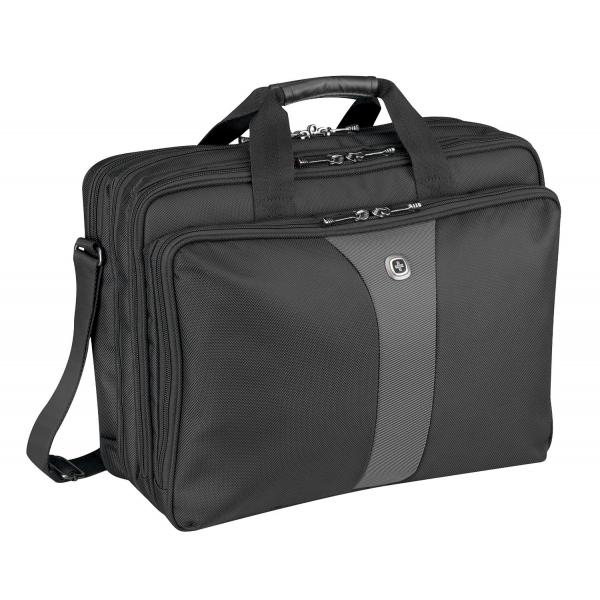Wenger/swissgear 600655 Borsa Per Notebook 43,2 Cm (17") Valigetta Ventiquattrore Nero, Grigio