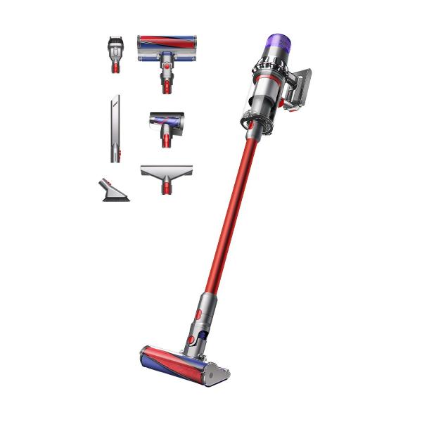 Dyson V11 Fluffy Nickel Red (2023) Stick/handheld Vacuum Cleaner 185aw 0.77liter