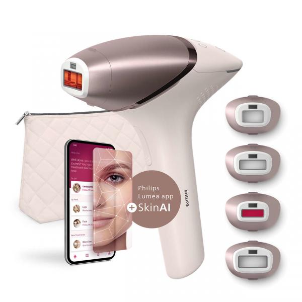 Philips Lumea Series 9900 Skinai Bri977/00 Prestige Pink
