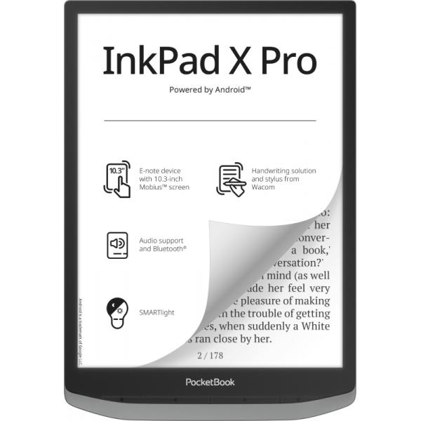 Pocketbook Inkpad X Pro - Mist Grey 227 Dpi 32gb Dach