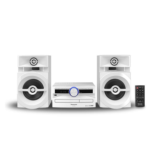 Panasonic SC-Ux104egw Ws Cd MinI-System Dab+/ukw,300w,bluetooth,usb,aux