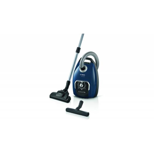 Bosch Serie 8 Bgb75x494  Bodenstaubsauger Mit Beutel Blau