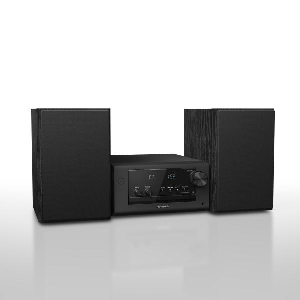 Panasonic SC-Pm704eG-K Micro Hifi System Mit 80w, Cd, Bluetooth, Dab+, Schwarz