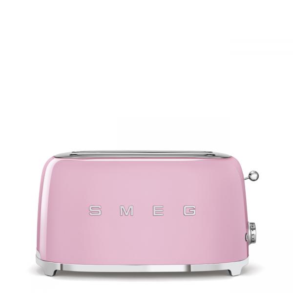 Smeg Tsf02pkeu Toaster 4 Scheiben Pink Merkmale Und Ausstattung:metallgehäuse Lackiert.4 Extra Breit