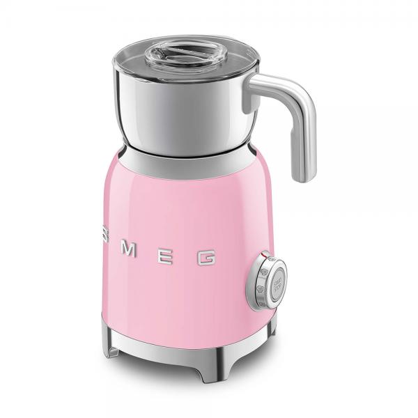 Smeg Mff11pkeu Milchaufschäumer 50`s Style Cadillac Pink