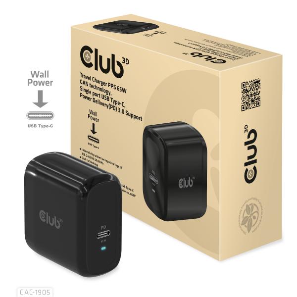 Club3d CaC-1905eu Caricabatterie Per Dispositivi Mobili