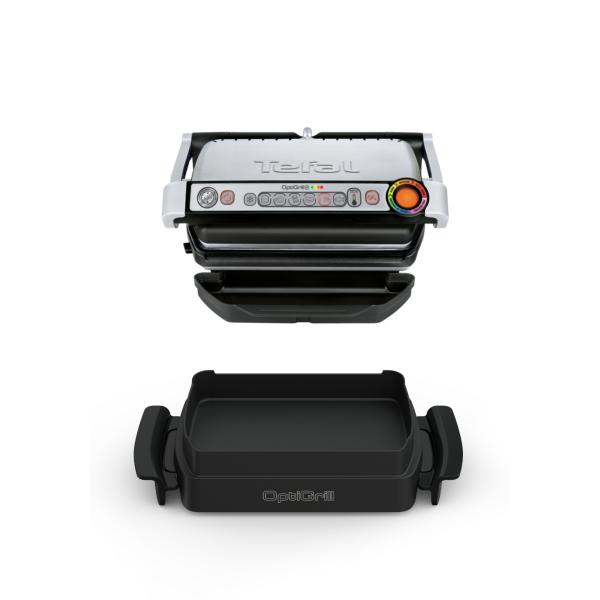 Tefal Gc714d Optigrill+ Edelstahl / Schwarz