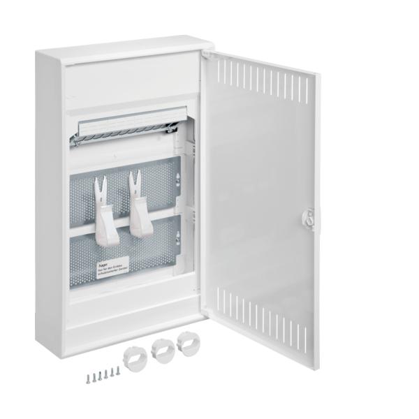 Hager Elektro Hager Ap Volta Va36nw 3,mp,steckdose,patchpanel