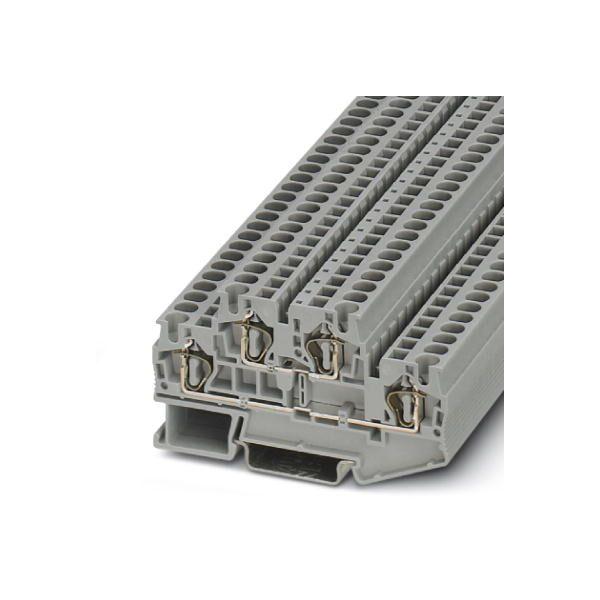 Phoenix Contact DoppelstocK-Zugfederklemme Sttb 4 Grau 50 St. (3031429)